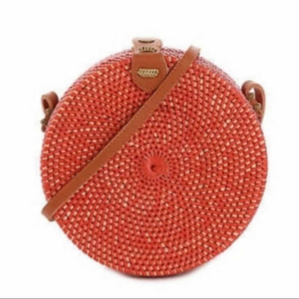 Rattan Circle bag NWOT